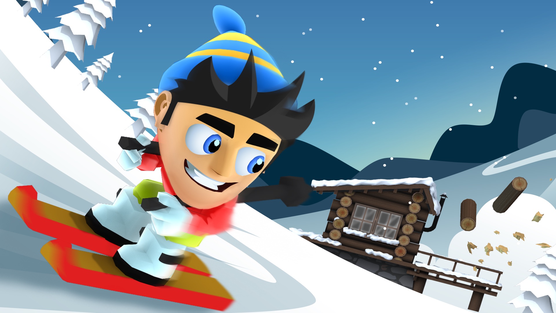 游戏图片 (5)滑雪大冒险是由yodo1, ltd开发的一款惊险刺激的跑酷游戏